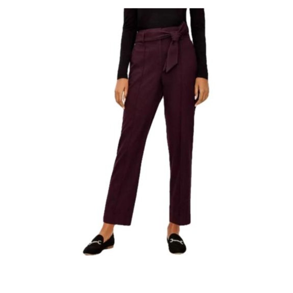 LOFT tapered leg pants